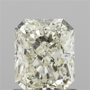 Picture of Natural Diamond 1.00 Carats, Radiant with  Cut, L Color, VS2 Clarity and Certified by IGI