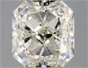 Natural Diamond 1.01 Carats, Radiant with  Cut, L Color, VS2 Clarity and Certified by GIA