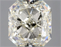 Natural Diamond 1.01 Carats, Radiant with  Cut, L Color, VS2 Clarity and Certified by GIA