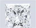 Diamante Natural 1.02 quilates, Princesa , Color H, claridad VVS2 y certificado GIA