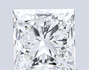 Foto Diamante Natural 1.02 quilates, Princesa , Color H, claridad VVS2 y certificado GIA de