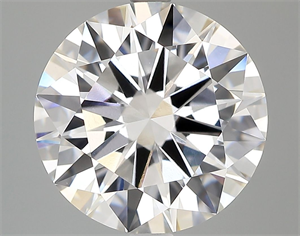 Picture of Lab Grown Diamond 4.50 Carats, Round with Excellent Cut, E Color, VVS2 Clarity and Certified by IGI