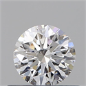 Diamante Natural 0.45 quilates, Redondo , Color D, claridad VS2 y certificado GIA