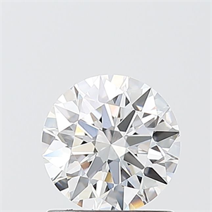 Picture of Lab Grown Diamond 1.02 Carats, Round with Ideal Cut, D Color, VVS2 Clarity and Certified by IGI