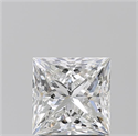Diamante Natural 2.01 quilates, Princesa , Color G, claridad VVS2 y certificado GIA