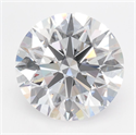 Lab Grown Diamond 3.27 Carats, Round with Ideal Cut, D Color, IF Clarity and Certified by IGI