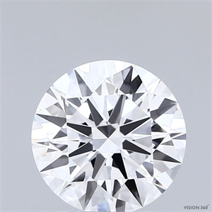 Picture of Lab Grown Diamond 1.88 Carats, Round with Ideal Cut, D Color, VVS2 Clarity and Certified by IGI