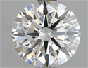 Del inventario de diamantes de laboratorio, 2.03 quilates, Redondo , Color F, claridad VVS2 y certificado IGI