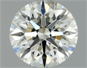 Natural Diamond 0.82 Carats, Round with Excellent Cut, I Color, VVS1 Clarity and Certified by GIA