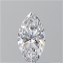 Diamante Natural 0.65 quilates, marqués , Color D, claridad IF y certificado GIA