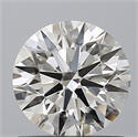 Diamante Natural 0.74 quilates, Redondo , Color J, claridad VVS2 y certificado GIA
