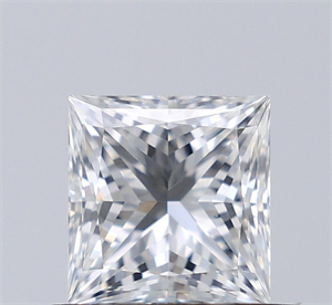 Foto Diamante Natural 0.70 quilates, Princesa , Color H, claridad VVS1 y certificado GIA de