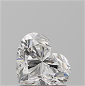 Diamante Natural 0.92 quilates, Corazón , Color F, claridad VS1 y certificado GIA
