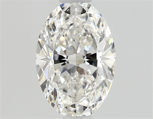 Picture of Natural Diamond 0.70 Carats, Oval with  Cut, F Color, SI1 Clarity and Certified by GIA