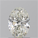 Natural Diamond 1.21 Carats, Oval with  Cut, I Color, VS2 Clarity and Certified by GIA