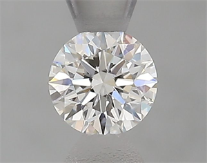 Picture of Natural Diamond 0.42 Carats, Round with Excellent Cut, G Color, VS1 Clarity and Certified by GIA