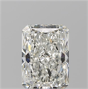 Natural Diamond 1.52 Carats, Radiant with  Cut, I Color, VVS1 Clarity and Certified by GIA