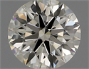 Diamante Natural 1.03 quilates, Redondo , Color J, claridad VVS2 y certificado IGI