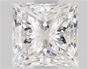 Natural Diamond 0.58 Carats, Princess with  Cut, E Color, VS1 Clarity and Certified by GIA