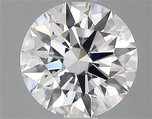 Picture of Lab Grown Diamond 1.02 Carats, Round with Ideal Cut, D Color, VS1 Clarity and Certified by IGI