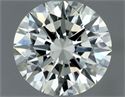 Natural Diamond 0.80 Carats, Round with Excellent Cut, K Color, VVS1 Clarity and Certified by IGI