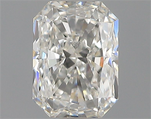 Picture of Natural Diamond 0.50 Carats, Radiant with  Cut, H Color, VVS2 Clarity and Certified by GIA
