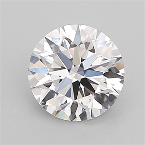 Picture of Lab Grown Diamond 1.04 Carats, Round with Ideal Cut, D Color, VVS2 Clarity and Certified by IGI