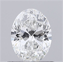 Diamante Natural 0.50 quilates, Ovalado , Color F, claridad SI2 y certificado GIA