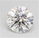 Del inventario de diamantes de laboratorio, 1.55 quilates, Redondo , Color D, claridad VVS2 y certificado IGI