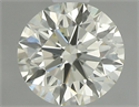Diamante Natural 0.90 quilates, Redondo , Color L, claridad SI1 y certificado IGI
