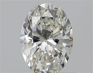 Picture of Natural Diamond 0.43 Carats, Oval with  Cut, I Color, VS1 Clarity and Certified by GIA