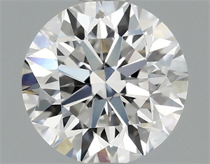 Picture of Lab Grown Diamond 1.04 Carats, Round with Excellent Cut, E Color, VS1 Clarity and Certified by IGI