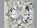 Natural Diamond 1.01 Carats, Princess with  Cut, J Color, VS2 Clarity and Certified by GIA