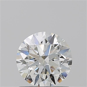 Picture of Natural Diamond 0.96 Carats, Round with Excellent Cut, J Color, VS2 Clarity and Certified by GIA
