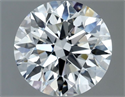 Diamante Natural 1.51 quilates, Redondo , Color D, claridad VS1 y certificado GIA