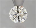 Natural Diamond 0.40 Carats, Round with Excellent Cut, G Color, SI2 Clarity and Certified by IGI