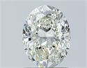 Diamante Natural 1.01 quilates, Ovalado , Color J, claridad VS1 y certificado GIA