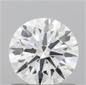 Del inventario de diamantes de laboratorio, 0.72 quilates, Redondo , Color D, claridad VS2 y certificado IGI
