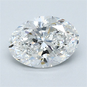 Picture of Natural Diamond 1.20 Carats, Oval with  Cut, E Color, VS1 Clarity and Certified by GIA