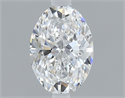 Natural Diamond 0.40 Carats, Oval with  Cut, E Color, VS1 Clarity and Certified by GIA