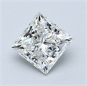 Diamante Natural 1.80 quilates, Princesa , Color G, claridad VS2 y certificado GIA