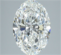 Diamante Natural 2.02 quilates, Ovalado , Color G, claridad VS1 y certificado GIA