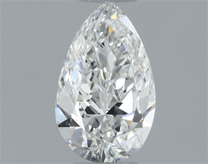 Foto Diamante Natural 0.30 quilates, De pera , Color F, claridad VS2 y certificado GIA de