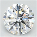 Del inventario de diamantes de laboratorio, 2.63 quilates, Redondo , Color D, claridad IF y certificado IGI