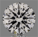 Natural Diamond 0.56 Carats, Round with Excellent Cut, E Color, SI2 Clarity and Certified by GIA