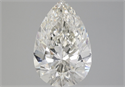 Diamante Natural 4.90 quilates, De pera , Color K, claridad VVS2 y certificado GIA