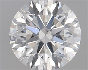 Picture of Natural Diamond 0.44 Carats, Round with Excellent Cut, H Color, SI2 Clarity and Certified by GIA