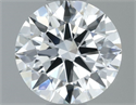 Diamante Natural 0.50 quilates, Redondo , Color F, claridad VVS2 y certificado IGI