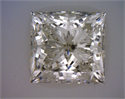 Diamante Natural 2.01 quilates, Princesa , Color K, claridad SI2 y certificado GIA