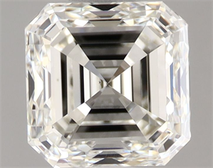 Picture of Natural Diamond 1.00 Carats, Asscher with  Cut, H Color, VS1 Clarity and Certified by IGI